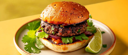 Burgers aux haricots noirs