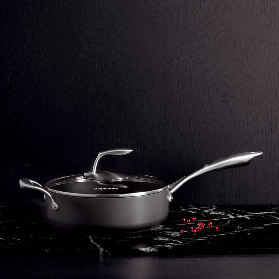 Chef Series II 3.2-Qt./3 L Sauteuse avec couvercle en verre