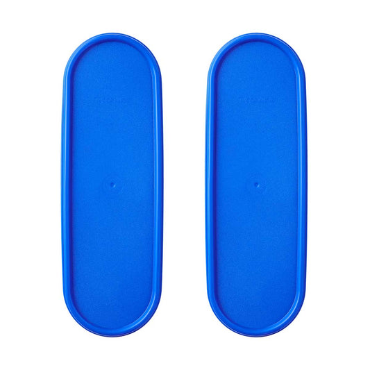 Modular Mates® Super Oval Plain Seal - Bleu brillant (lot de 2)