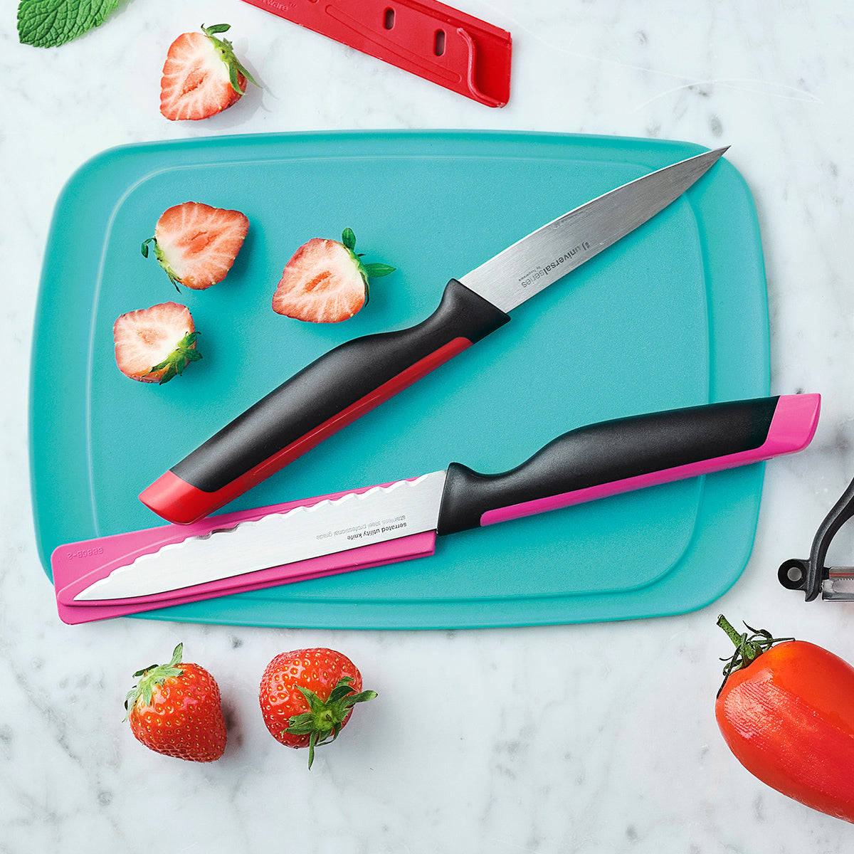 Ensemble de couteaux de cuisine, série universelle, idéal pour votre cuisine .